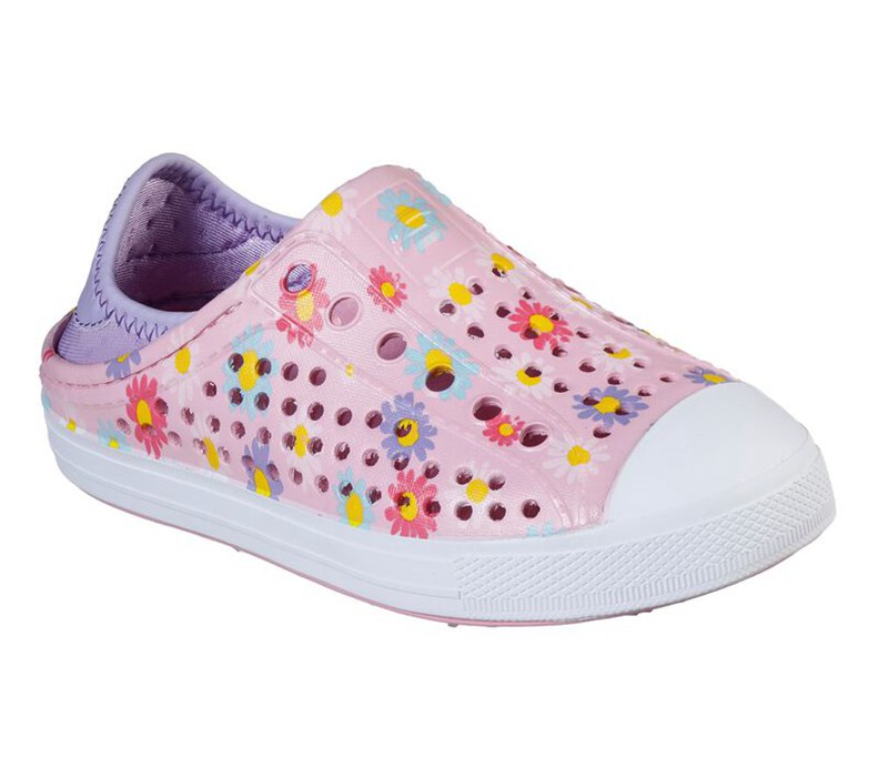 Skechers Guzman Steps - Hello Daisy - Girls Casual Shoes Pink [AU-SS6164]